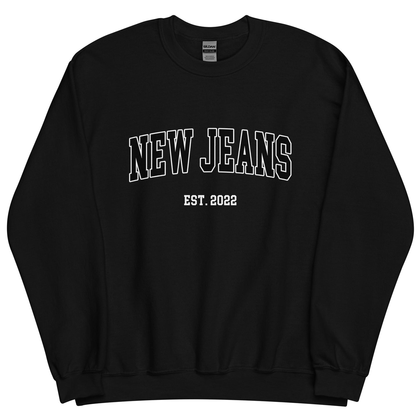 newjeans inspired merch new jeans tourist sweatshirt kpop merch sweater touristcore aegyo apparel black