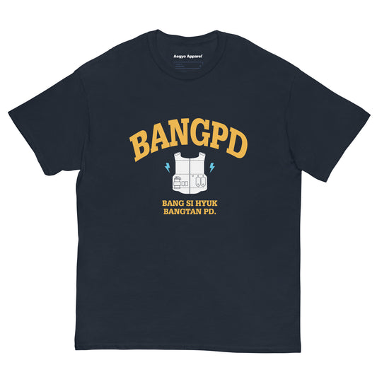 bts inspired t-shirt merch bangpd hitman bang tee hybe funny